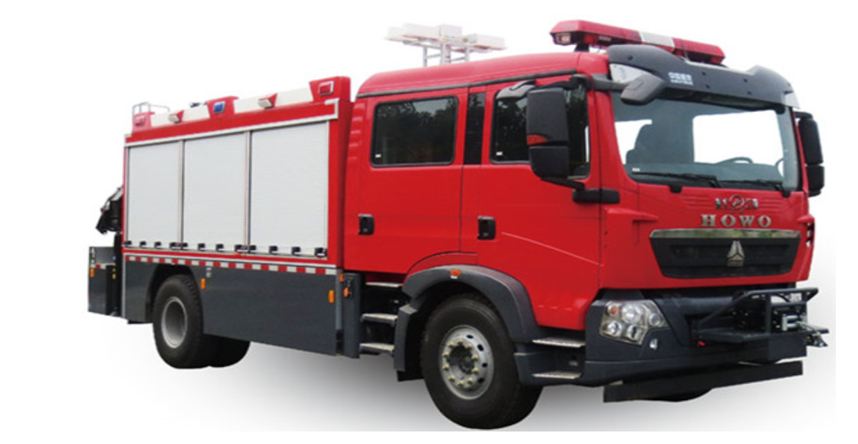 中潔牌重汽豪沃搶險(xiǎn)救援消防車(chē)